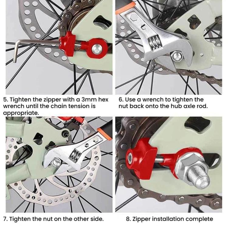 ENLEE E914 Attrezzo smagliacatena e tendicatena per bicicletta