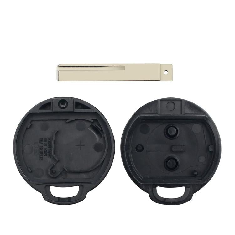 Guscio chiave Mitsubishi lama dritta testa tonda