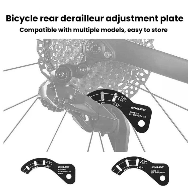 Piastra regolazione deragliatore posteriore bicicletta ENLEE