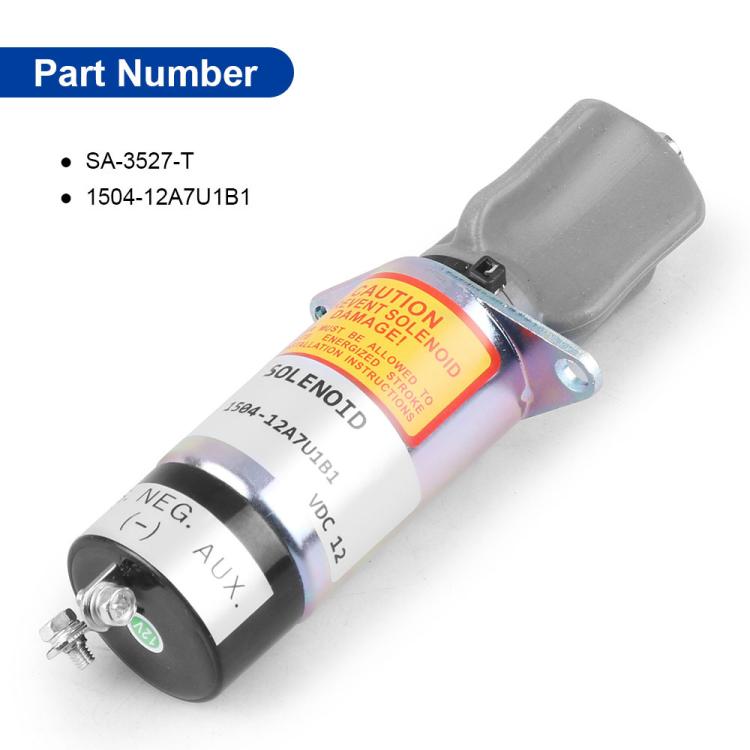 Elettrovalvola Woodward 12V per arresto motore SA-3527-T