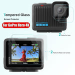 Pellicola vetro temperato per GoPro HERO 4K 2024 2 pezzi