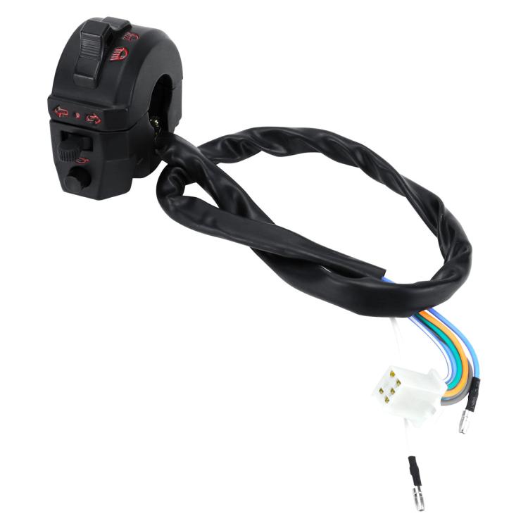 Kit indicatori di direzione per moto e ATV 12V con relè e clacson