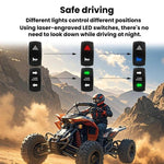 Kit relè indicatori direzione LED per ATV 12V