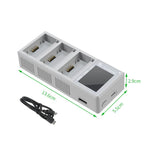 Hub di ricarica LCD 3 alloggiamenti 100W per DJI Mini
