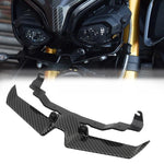Carena anteriore Yamaha MT-10 con spoiler inferiore nero