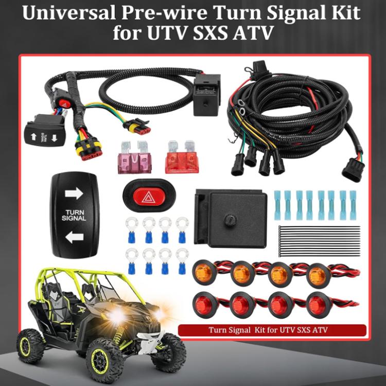 Kit cablaggio indicatori direzione ATV con interruttore