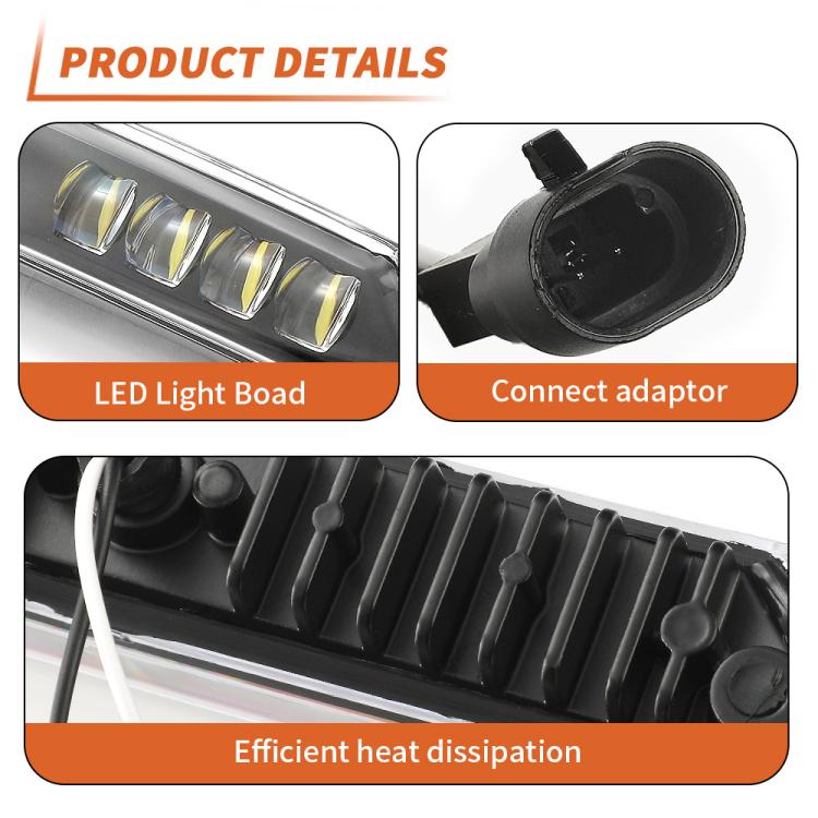 Barra luminosa LED per paraurti anteriore Can-Am Ryker 30cm