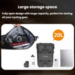 Borsa da sella posteriore modulare per moto 20L 30L