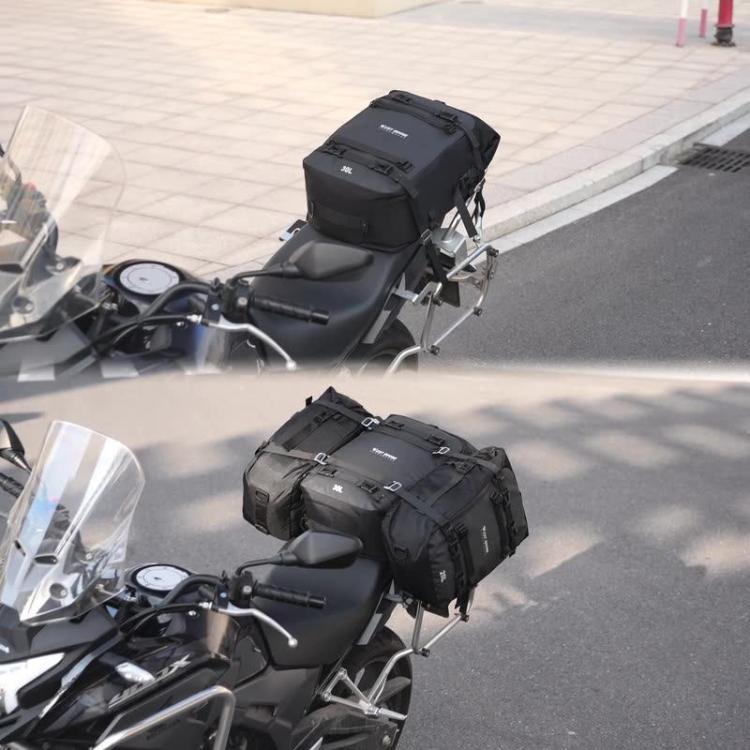 Borsa da sella posteriore modulare per moto 20L 30L