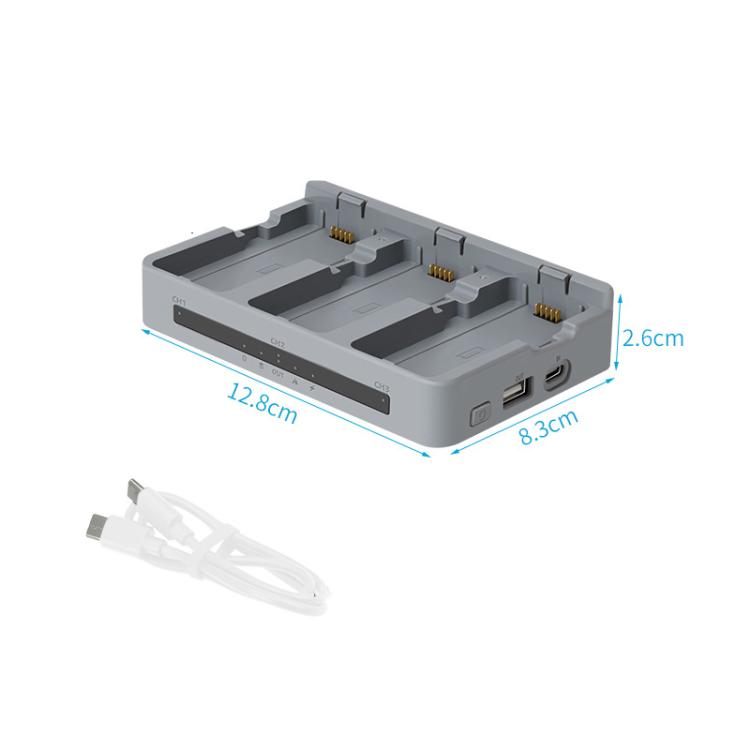 Hub di ricarica tripla per batterie DJI Neo 2 con PD 65W