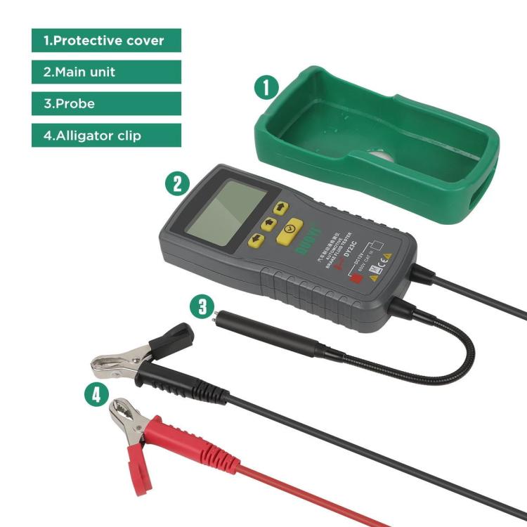 Tester digitale liquido freni auto con allarme DY23C