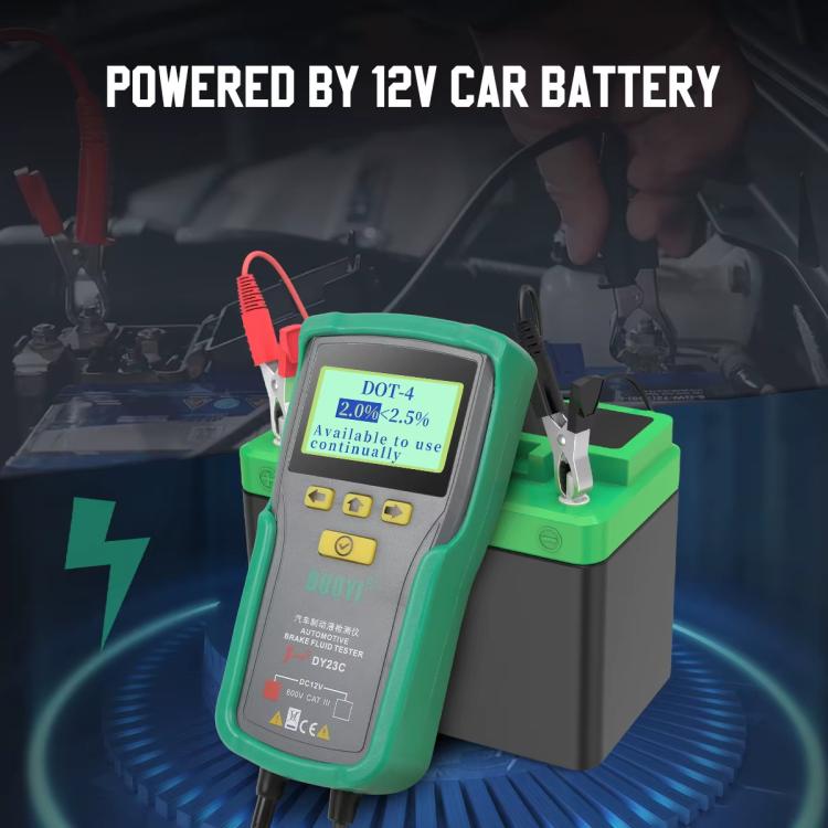 Tester digitale liquido freni auto con allarme DY23C