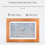 WAVESHARE ESP32-S3 Display e-paper a colori da 7,3 pollici E6 con cornice in legno massello, risoluzione 800 × 480, 32408