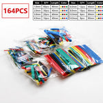 Kit termoretraibile per tubi 164 pezzi in materiale PE
