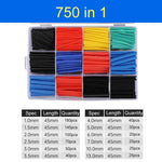 Kit termoretraibile per tubi 164 pezzi in materiale PE