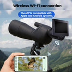 Display elettronico wireless WiFi da 4,3 pollici per oculari di telescopi e microscopi., WT1