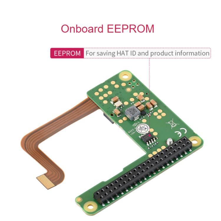 WAVESHARE Scheda di espansione con interfaccia PCIe a M.2 originale per Raspberry Pi Pi5, versione compatta