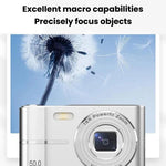 M03 Fotocamera digitale CCD retrò da 2,4 pollici, fotocamera portatile per studenti
