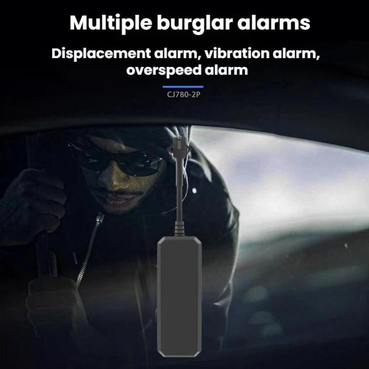 Dispositivo antifurto GPS tripla modalità 2G 9-90V a 2 fili