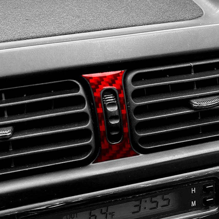 Adesivo in fibra di carbonio per pulsante aria Lexus IS300 1999-2