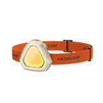 Mini lampada frontale COB ricaricabile USB impermeabile