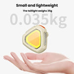 Mini lampada frontale COB ricaricabile USB impermeabile