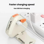 Mini lampada frontale COB ricaricabile USB impermeabile