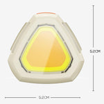 Mini lampada frontale COB ricaricabile USB impermeabile