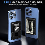 Portafoglio magnetico con blocco RFID per AirTag