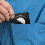Portafoglio in metallo con protezione RFID per AirTag