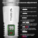 Torcia portatile super luminosa con display digitale