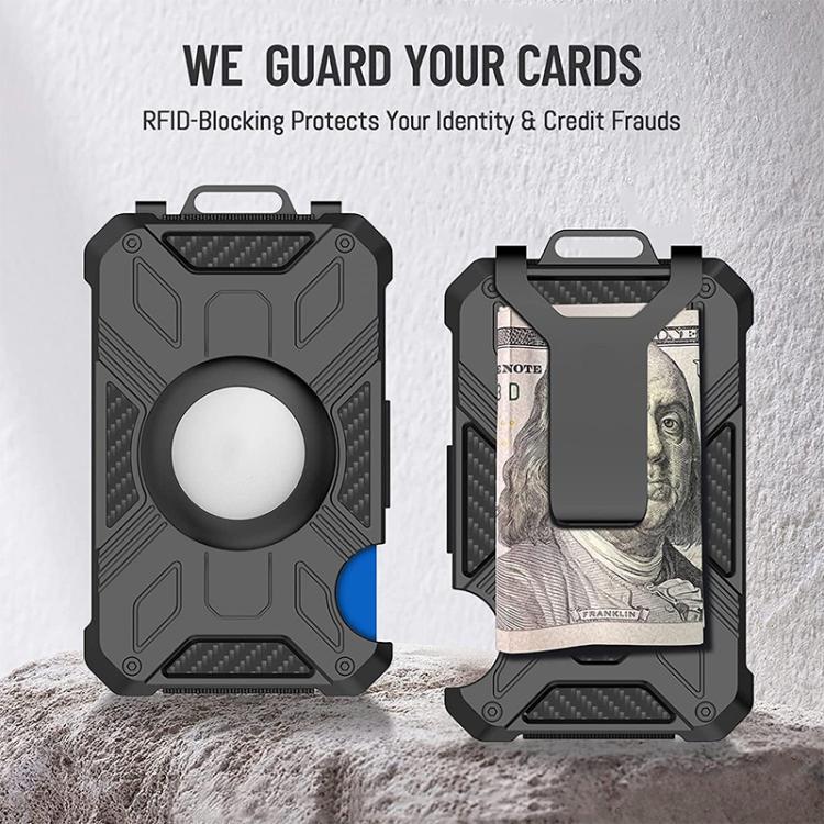 Portafoglio porta carte in alluminio con protezione RFID