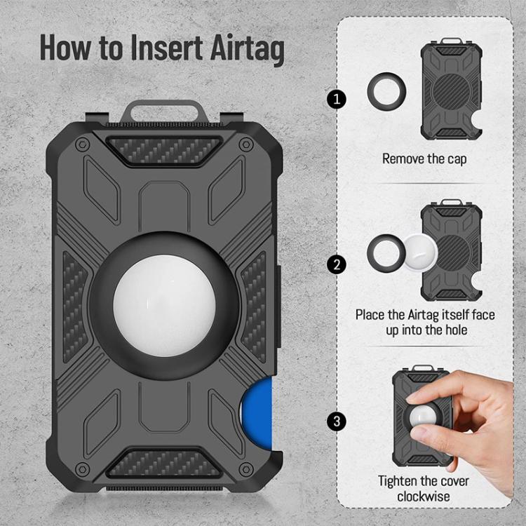 Portafoglio porta carte in alluminio con protezione RFID