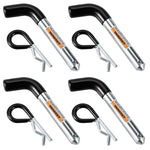 Set 4 perni di aggancio per rimorchio zincati 5/8 inch