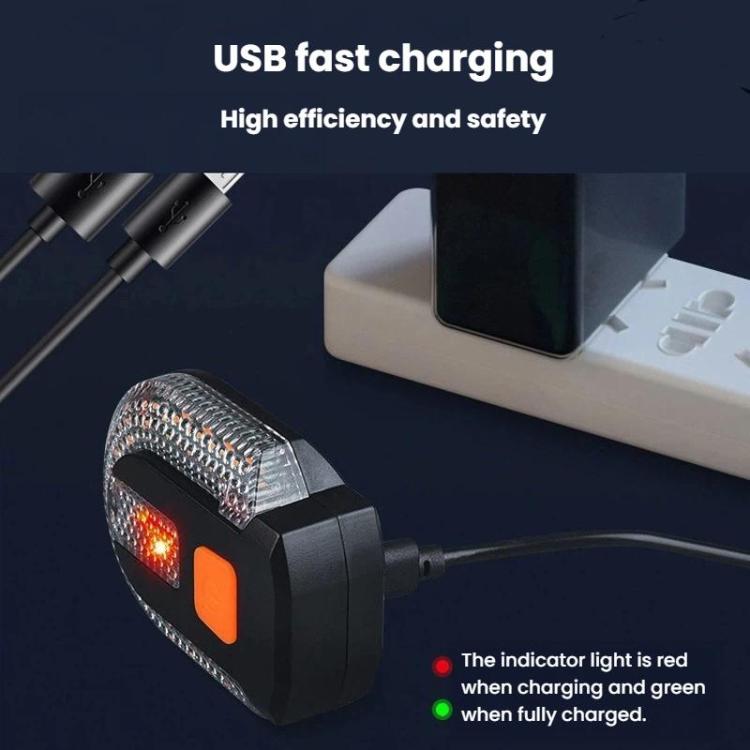 Telecomando luce posteriore bici con indicatori direzione