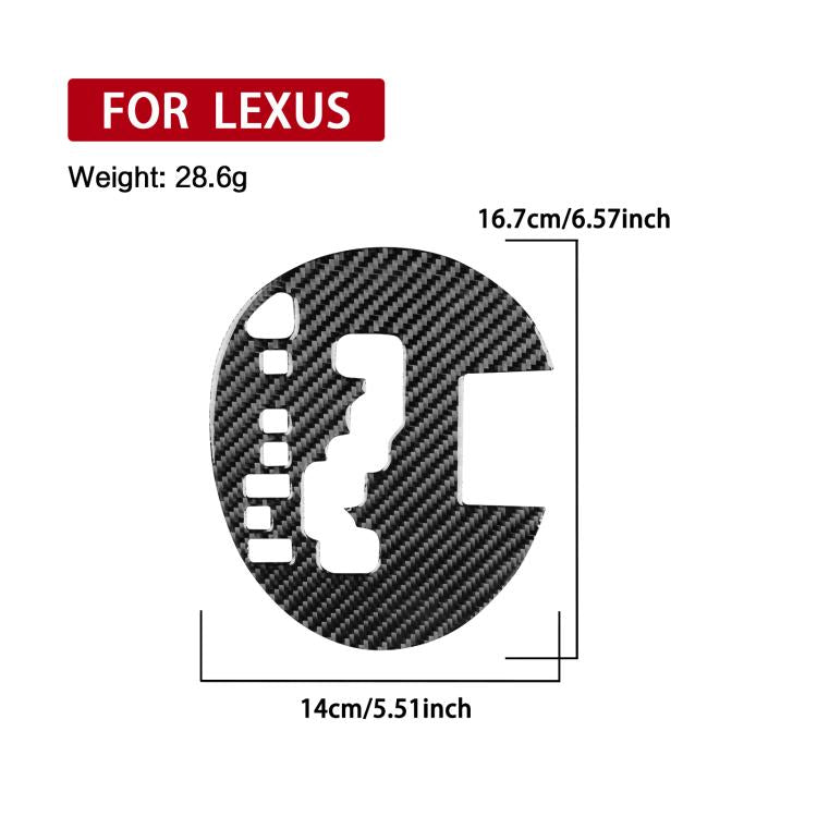Adesivo fibra carbonio leva cambio Lexus IS300 1999-2005
