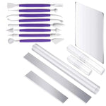 Set 14 strumenti per ceramica e argilla 22x12x3 cm