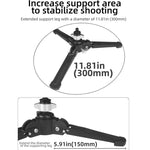 Base per monopiede Supporto per treppiede Supporto per fotocamera portatile Supporto per treppiede, BEXIN ST-1