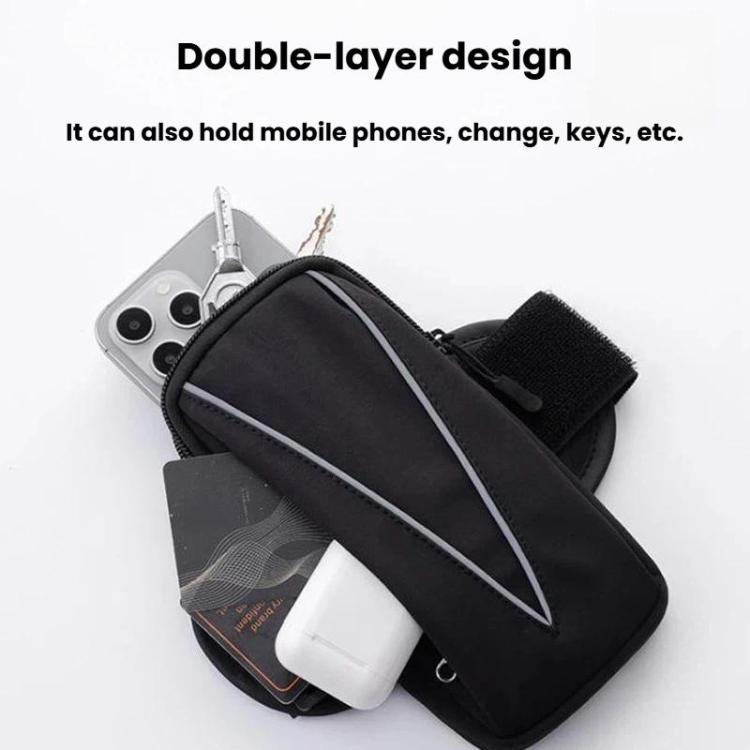 Fascia da braccio impermeabile e riflettente per smartphone