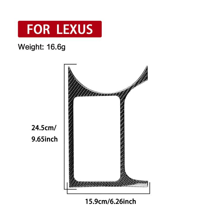 Adesivo telaio portabicchieri per Lexus IS300 guida sinistra 1999