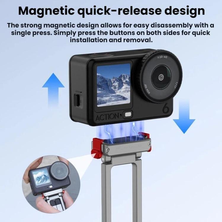 Supporto magnetico a sgancio rapido per DJI Osmo Action 6