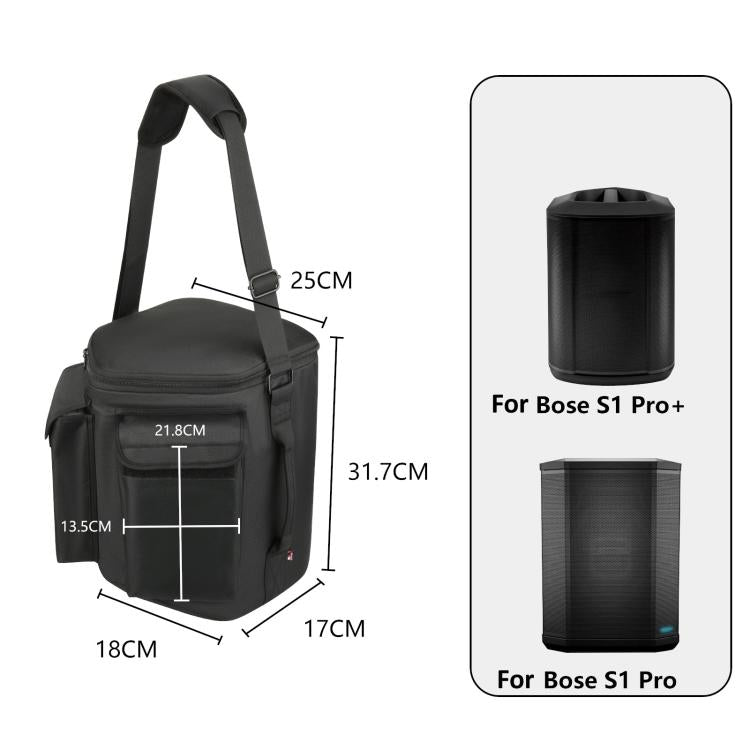 Borsa a tracolla per altoparlanti Bose S1 Pro e S1 Pro+