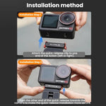 Supporto magnetico a sgancio rapido per DJI Osmo Action 3/4/5 Pro