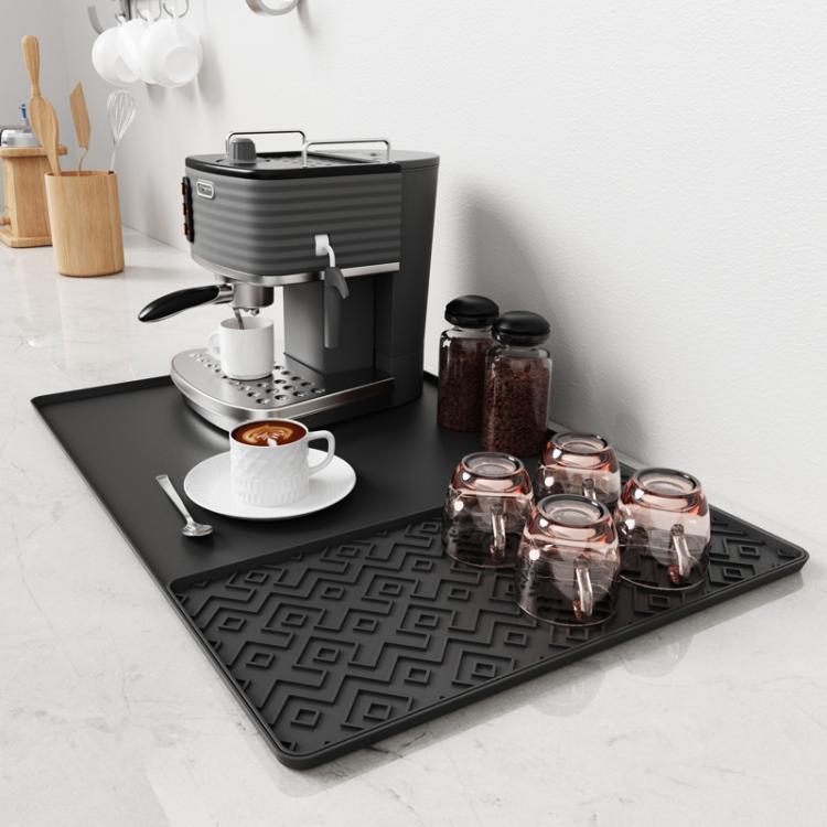 Tappetino in silicone antiscivolo per macchina da caffè
