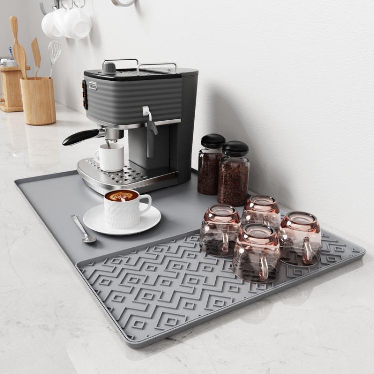 Tappetino in silicone antiscivolo per macchina da caffè