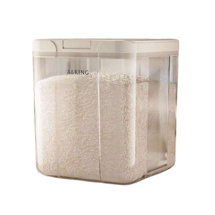 Secchio per riso con coperchio a scatto 2,9L 5L 10L 15L