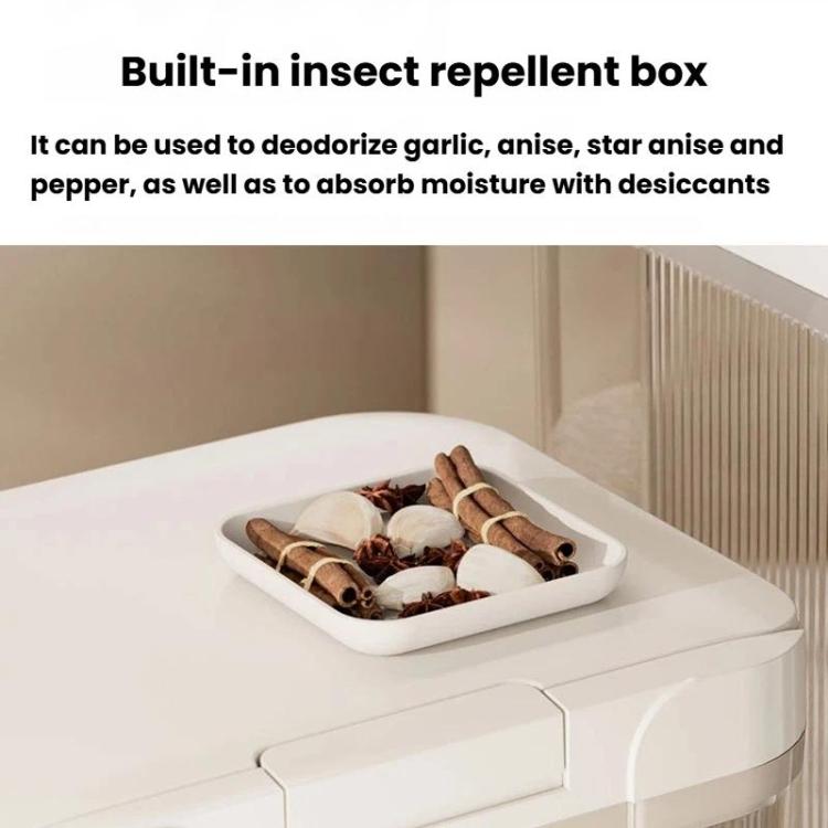 Secchio per riso con coperchio a scatto 2,9L 5L 10L 15L