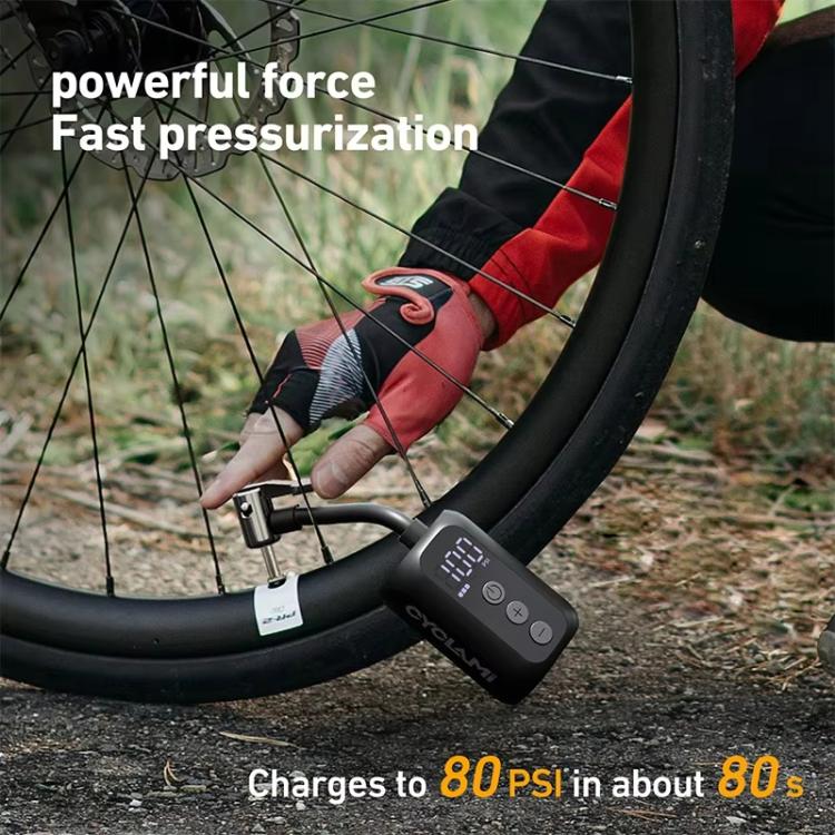 Mini pompa aria elettrica per bici e palloni 100 PSI