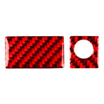 Set 2 adesivi vano portaoggetti Lexus IS300 1999-2005