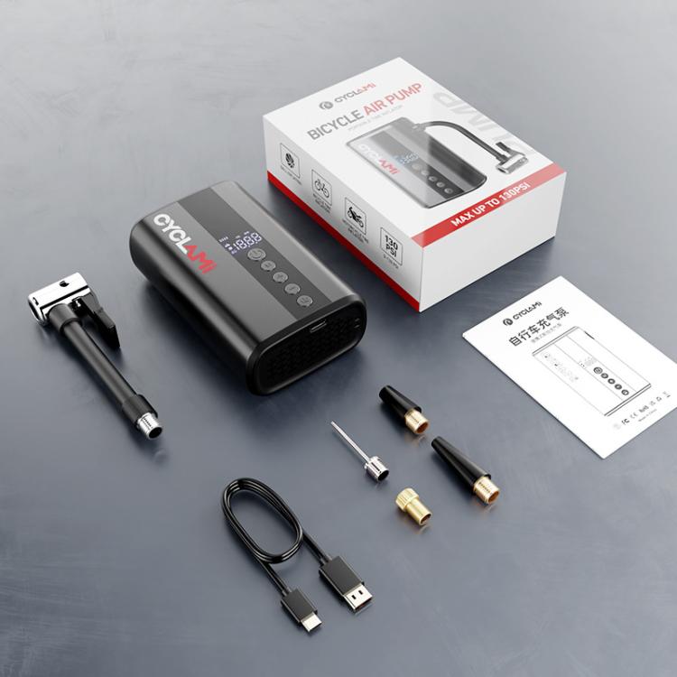 Mini pompa aria elettrica portatile per bicicletta 130 PSI